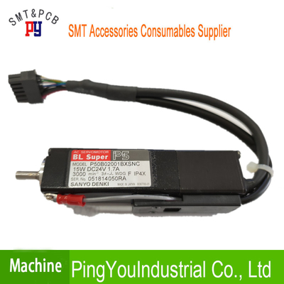 MTNM000235AA AC Servo Motor 15W Panasonic SMT Alma ve Yerleştirme Makinesi İçin Yedek Parça