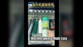 SMT Alma ve Yerleştirme Makinesinin Temel Bakımı